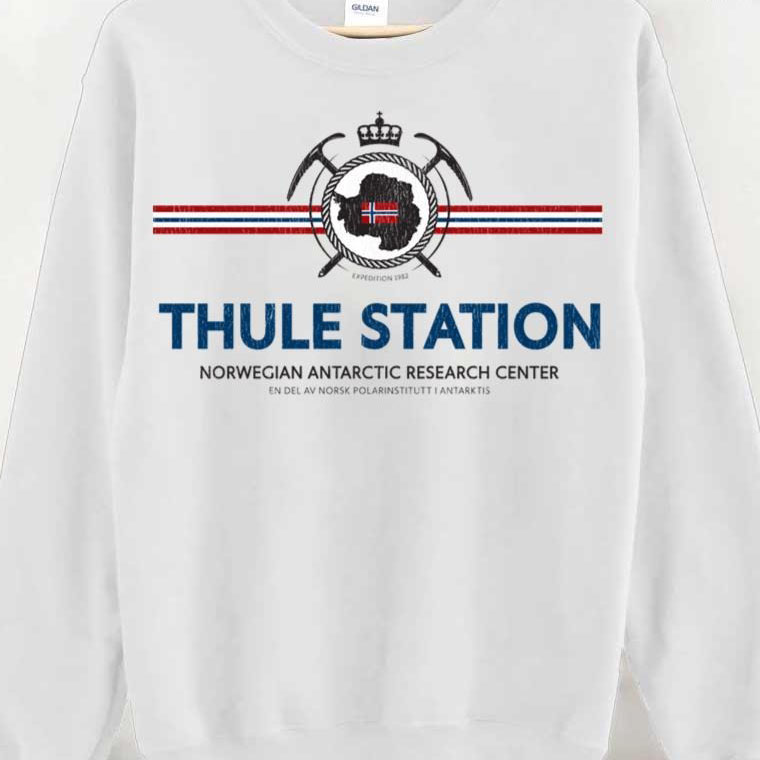 Get Norwegian Antarctic Thule Station shirt For Free Shipping